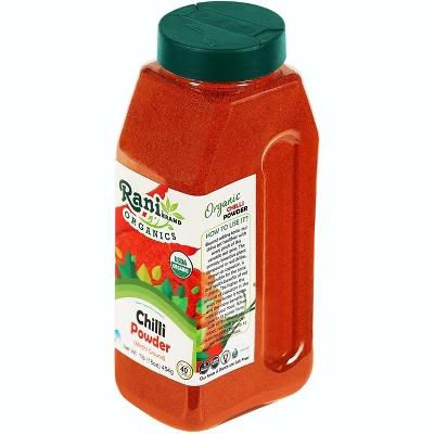 Organic Chilli Powder (Mirchi Ground) - 16oz (1lb) 454g - Rani Brand Authentic Indian Products 11 Organic Chilli Powder (Mirchi Ground) - 16oz (1lb) 454g - Rani Brand Authentic Indian Products - Image 9