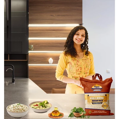 Kali Jeera Indian Rice 160oz (10lbs) 4.54kg - Rani Brand Authentic Indian Products 3 Kali Jeera Indian Rice 160oz (10lbs) 4.54kg - Rani Brand Authentic Indian Products