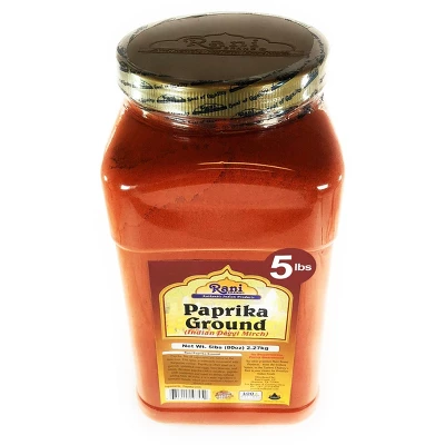 Paprika (Deggi Mirch) Ground - 80oz (5lbs) 2.27kg - Rani Brand Authentic Indian Products 5 Paprika (Deggi Mirch) Ground - 80oz (5lbs) 2.27kg - Rani Brand Authentic Indian Products - Image 3
