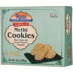 Methi Cookies - 14oz (400g) - Rani Brand Authentic Indian Products 12 Methi Cookies - 14oz (400g) - Rani Brand Authentic Indian Products -Pure Indian Foods Store GUEST 1d42cbd3 aa96 4103 9ec6 3da8cf99a34c