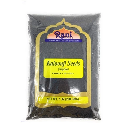 Rani Brand Authentic Indian Foods | Kalonji (Black Seed, Nigella Sativa) Seeds 5 Rani Brand Authentic Indian Foods | Kalonji (Black Seed, Nigella Sativa) Seeds - Image 3