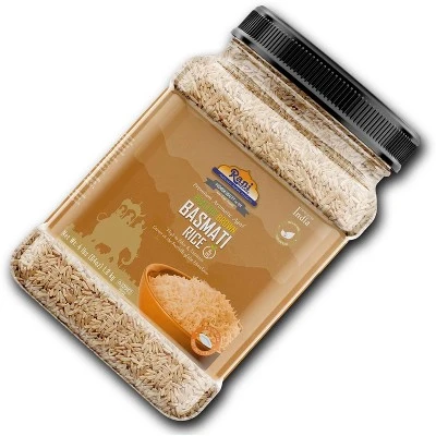 Brown Basmati Rice Extra Long - 64oz (4lbs) 1.81kg PET Jar - Rani Brand Authentic Indian Products 9 Brown Basmati Rice Extra Long - 64oz (4lbs) 1.81kg PET Jar - Rani Brand Authentic Indian Products - Image 7