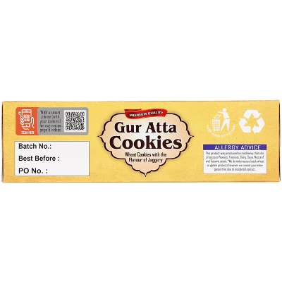 Gur Atta Cookies - 14oz (400g) - Rani Brand Authentic Indian Products 8 Gur Atta Cookies - 14oz (400g) - Rani Brand Authentic Indian Products - Image 6