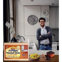 Black Mustard Seeds Whole- 400oz (25lbs) 11.36kg - Rani Brand Authentic Indian Products