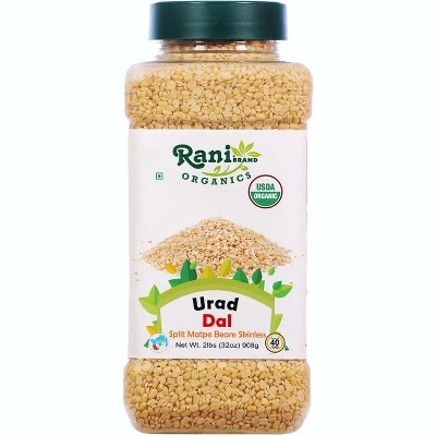 Organic Urid/Urad Dal Chilka - Rani Brand Authentic Indian Products 12 Organic Urid/Urad Dal Chilka - Rani Brand Authentic Indian Products - Image 10