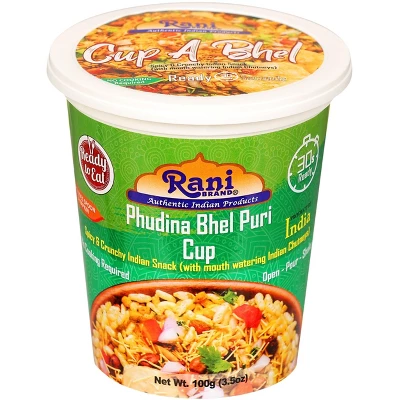 Rani Brand Authentic Indian Foods | Pudina Bhel Puri Cup 8 Rani Brand Authentic Indian Foods | Pudina Bhel Puri Cup - Image 6