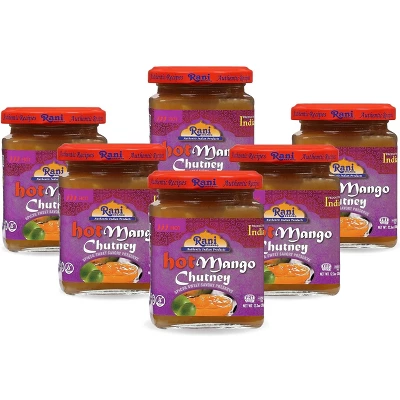 Hot Mango Chutney - 12.5oz (350g) Pack Of 6 - Rani Brand Authentic Indian Products 12 Hot Mango Chutney - 12.5oz (350g) Pack Of 6 - Rani Brand Authentic Indian Products - Image 10