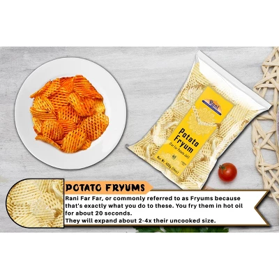 Rani Brand Authentic Indian Foods | Far Far / Fryums Potato Jhali 4 Rani Brand Authentic Indian Foods | Far Far / Fryums Potato Jhali - Image 2