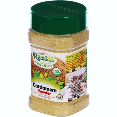 Organic Cardamom (Elachi) Ground - 3oz (85g) - Rani Brand Authentic Indian Products 11 Organic Cardamom (Elachi) Ground - 3oz (85g) - Rani Brand Authentic Indian Products - Image 9