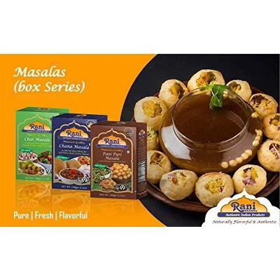 Pani Puri Masala, Indian 14-Spice Blend - 3.5oz (100g) - Rani Brand Authentic Indian Products 8 Pani Puri Masala, Indian 14-Spice Blend - 3.5oz (100g) - Rani Brand Authentic Indian Products - Image 6