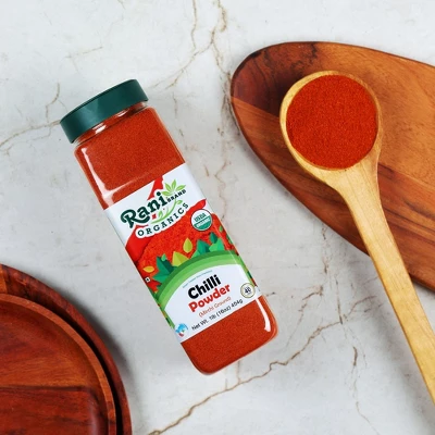 Organic Chilli Powder (Mirchi Ground) - 16oz (1lb) 454g - Rani Brand Authentic Indian Products 3 Organic Chilli Powder (Mirchi Ground) - 16oz (1lb) 454g - Rani Brand Authentic Indian Products