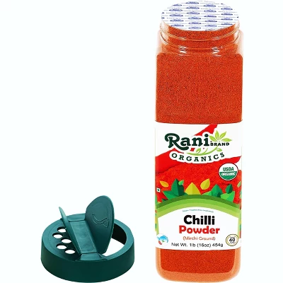 Organic Chilli Powder (Mirchi Ground) - 16oz (1lb) 454g - Rani Brand Authentic Indian Products 8 Organic Chilli Powder (Mirchi Ground) - 16oz (1lb) 454g - Rani Brand Authentic Indian Products - Image 6
