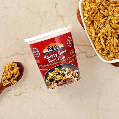 Rani Brand Authentic Indian Foods | Roasty Bhel Puri Cup 3 Rani Brand Authentic Indian Foods | Roasty Bhel Puri Cup