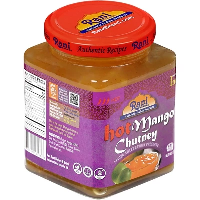 Hot Mango Chutney - 12.5oz (350g) Pack Of 6 - Rani Brand Authentic Indian Products 9 Hot Mango Chutney - 12.5oz (350g) Pack Of 6 - Rani Brand Authentic Indian Products - Image 7