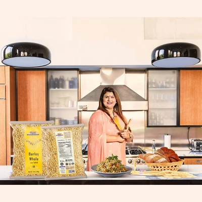 Barley (Jav) Whole With Husk (Non-hulled) - 14oz (400g) - Rani Brand Authentic Indian Products 3 Barley (Jav) Whole With Husk (Non-hulled) - 14oz (400g) - Rani Brand Authentic Indian Products