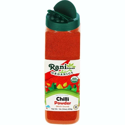 Organic Chilli Powder (Mirchi Ground) - 16oz (1lb) 454g - Rani Brand Authentic Indian Products 7 Organic Chilli Powder (Mirchi Ground) - 16oz (1lb) 454g - Rani Brand Authentic Indian Products - Image 5