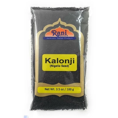 Rani Brand Authentic Indian Foods | Kalonji (Black Seed, Nigella Sativa) Seeds 4 Rani Brand Authentic Indian Foods | Kalonji (Black Seed, Nigella Sativa) Seeds - Image 2