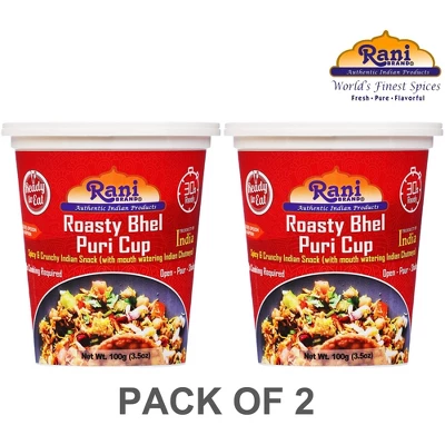 Rani Brand Authentic Indian Foods | Roasty Bhel Puri Cup 4 Rani Brand Authentic Indian Foods | Roasty Bhel Puri Cup - Image 2