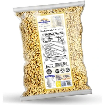 Barley (Jav) Whole With Husk (Non-hulled) - 14oz (400g) - Rani Brand Authentic Indian Products 4 Barley (Jav) Whole With Husk (Non-hulled) - 14oz (400g) - Rani Brand Authentic Indian Products - Image 2