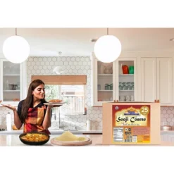Sooji Coarse Flour - 400oz (25lbs) 11.36kg - Rani Brand Authentic Indian Products