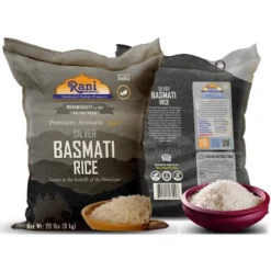 Silver White Basmati Rice Extra Long - 320oz (20lbs) Cloth Bag - Rani Brand Authentic Indian Products 12 Silver White Basmati Rice Extra Long - 320oz (20lbs) Cloth Bag - Rani Brand Authentic Indian Products -Pure Indian Foods Store GUEST b54aed55 00f5 43bb 94f7 25594214dbb8