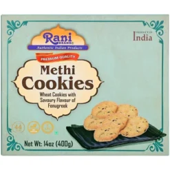 Methi Cookies - 14oz (400g) - Rani Brand Authentic Indian Products 15 Methi Cookies - 14oz (400g) - Rani Brand Authentic Indian Products -Pure Indian Foods Store GUEST bd14fb51 e229 4803 b90f abef7f32f985