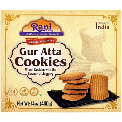 Gur Atta Cookies - 14oz (400g) - Rani Brand Authentic Indian Products 9 Gur Atta Cookies - 14oz (400g) - Rani Brand Authentic Indian Products - Image 7