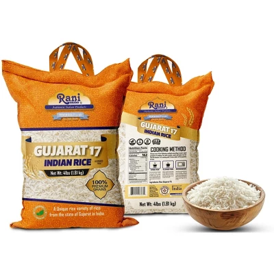 Gujarat 17 Indian Rice 64oz (4lbs) 1.81kg - Rani Brand Authentic Indian Products 5 Gujarat 17 Indian Rice 64oz (4lbs) 1.81kg - Rani Brand Authentic Indian Products - Image 3