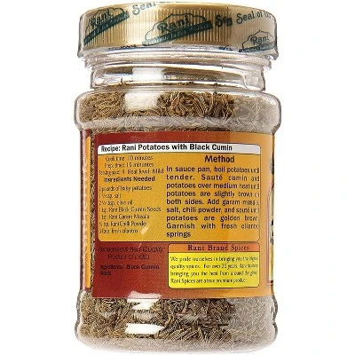 Black Cumin Seeds (Kala Jeera) - 3oz (85g) - Rani Brand Authentic Indian Products 4 Black Cumin Seeds (Kala Jeera) - 3oz (85g) - Rani Brand Authentic Indian Products - Image 2