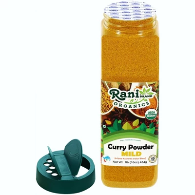 Organic Curry Powder Mild, Indian 8-Spice Blend - 16oz (1lb) - Rani Brand Authentic Indian Products 7 Organic Curry Powder Mild, Indian 8-Spice Blend - 16oz (1lb) - Rani Brand Authentic Indian Products - Image 5