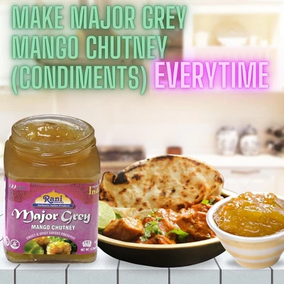 Hot Mango Chutney - 12.5oz (350g) Pack Of 6 - Rani Brand Authentic Indian Products 5 Hot Mango Chutney - 12.5oz (350g) Pack Of 6 - Rani Brand Authentic Indian Products - Image 3