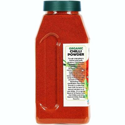 Organic Chilli Powder (Mirchi Ground) - 16oz (1lb) 454g - Rani Brand Authentic Indian Products 5 Organic Chilli Powder (Mirchi Ground) - 16oz (1lb) 454g - Rani Brand Authentic Indian Products - Image 3
