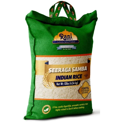 Seeraga Samba Indian Rice 160oz (10lbs) 4.54kg - Rani Brand Authentic Indian Products 7 Seeraga Samba Indian Rice 160oz (10lbs) 4.54kg - Rani Brand Authentic Indian Products - Image 5