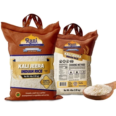 Kali Jeera Indian Rice 64oz (4lbs) 1.81kg - Rani Brand Authentic Indian Products 5 Kali Jeera Indian Rice 64oz (4lbs) 1.81kg - Rani Brand Authentic Indian Products - Image 3