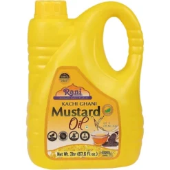 Mustard Oil (Kachi Ghani) - 67.6 Ounce (2 Liter) Pack Of 2 - Rani Brand Authentic Indian Products -Pure Indian Foods Store GUEST ffadb015 36e7 4e89 8317 f0c3d1d944c8 2